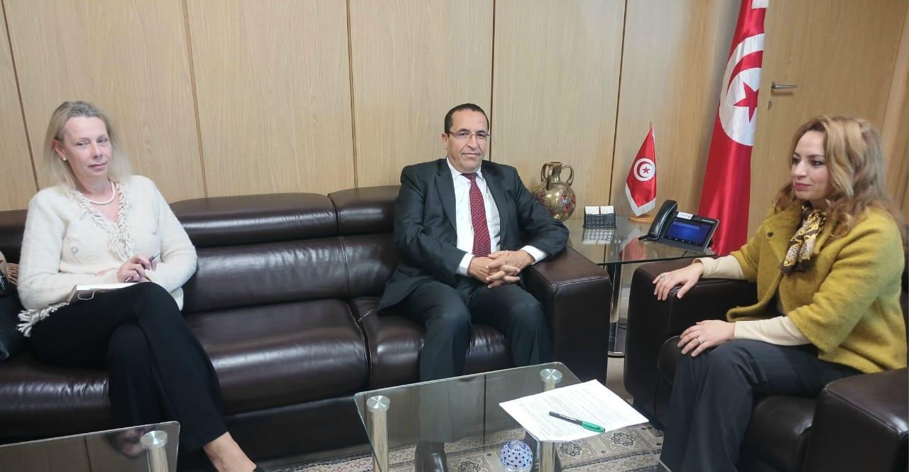 برامج التعاون مع مجموعة البنك الافريقي للتنمية .. محور لقاء وزيرة الإقتصاد بمدير عام مكتب تونس